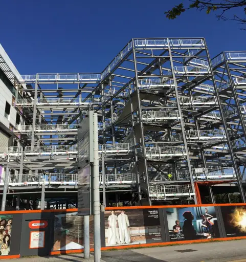 ATRiuM 2B whilst under construction