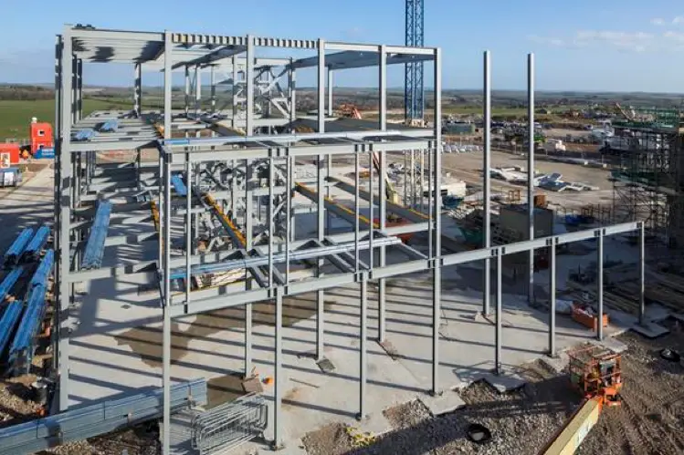 Part of the Poundbury North East Quadrant development under construction
